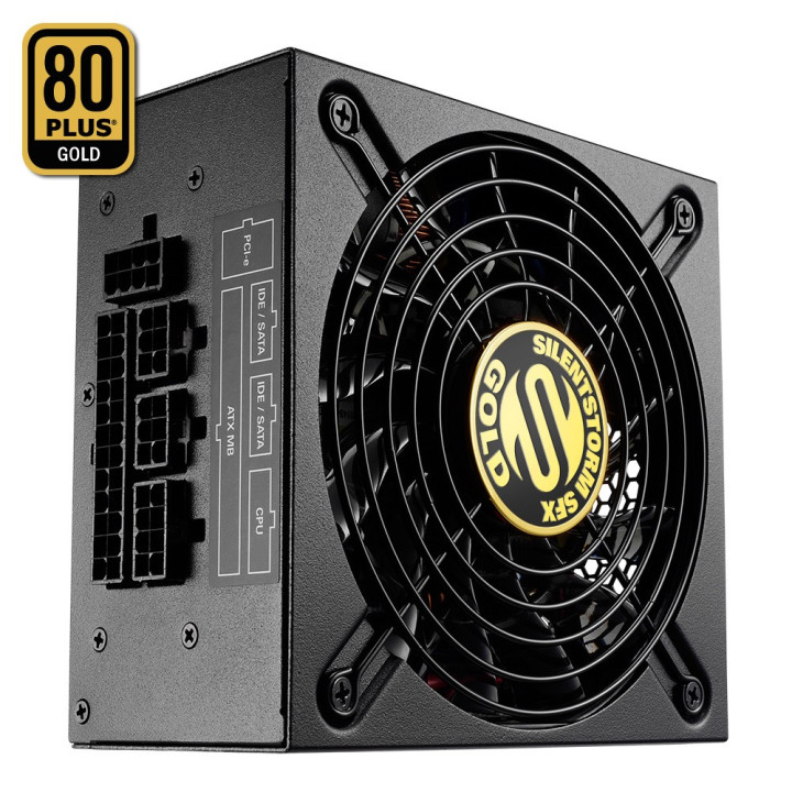 Sharkoon SilentStorm SFX Gold fonte de alimentação 500 W Preto