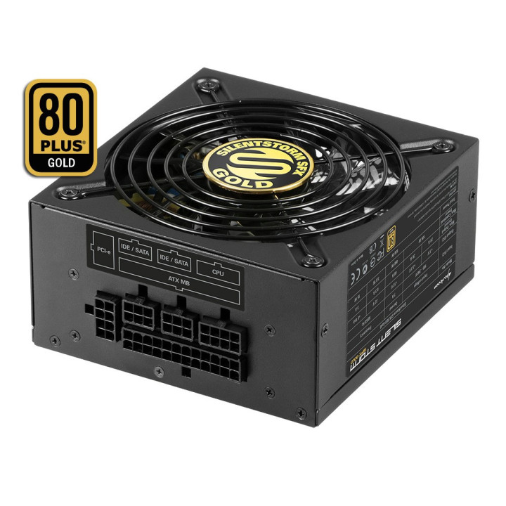Sharkoon SilentStorm SFX Gold fonte de alimentação 500 W Preto