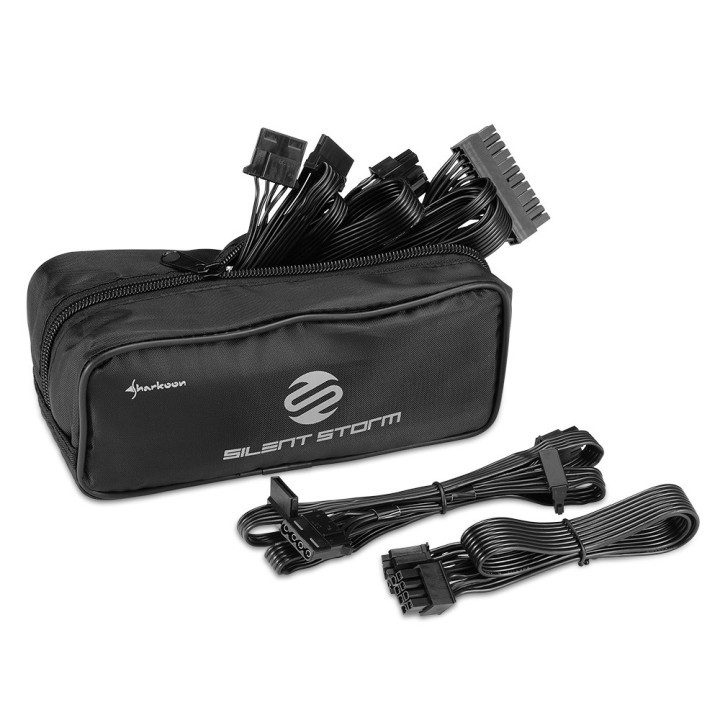 Sharkoon SilentStorm SFX Gold fonte de alimentação 500 W Preto