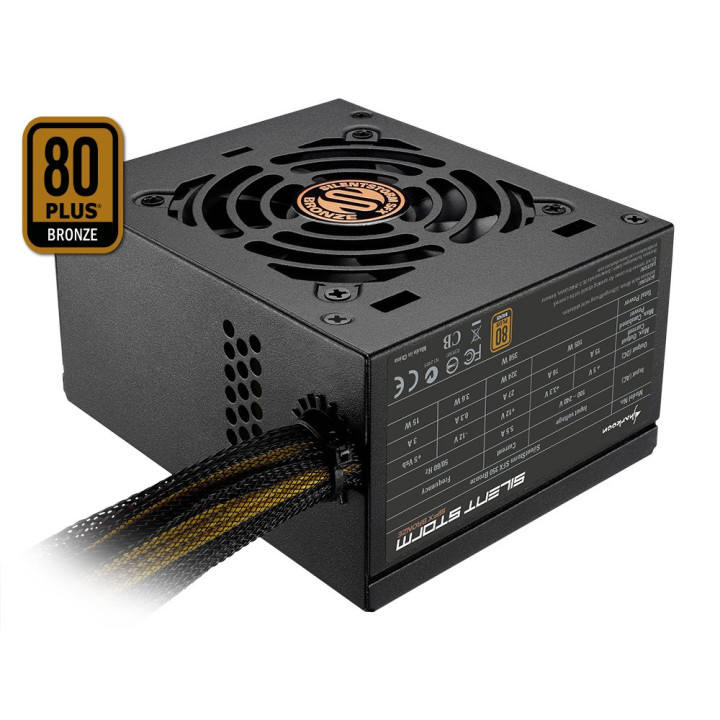 Sharkoon SilentStorm SFX Bronze fonte de alimentação 450 W Preto