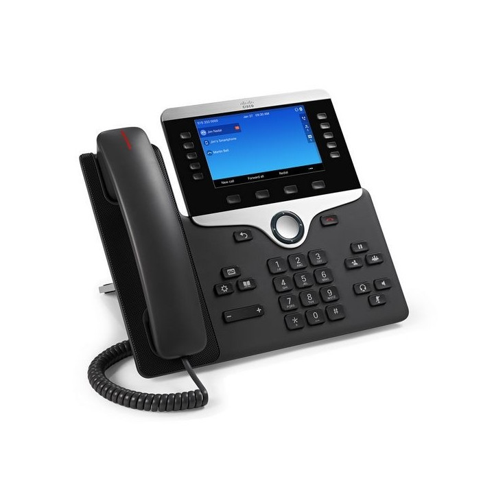 Cisco 8851 telefone IP Preto Estação com fios 