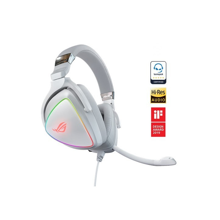 Headset Gaming ASUS ROG Delta White Edition