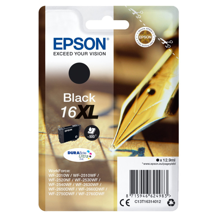 Epson Tinteiro 16 XL Preto