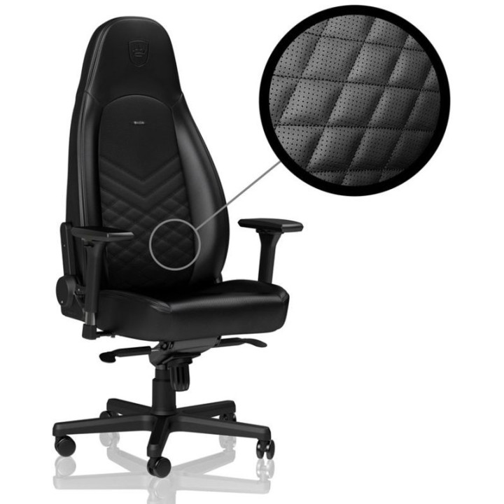 noblechairs Cadeira ICON PU Leather Preto [NBL-ICN-PU-BLA]