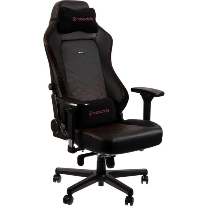 noblechairs Cadeira HERO PU Leather Preto / Vermelho [NBL-HRO-PU-BRD]