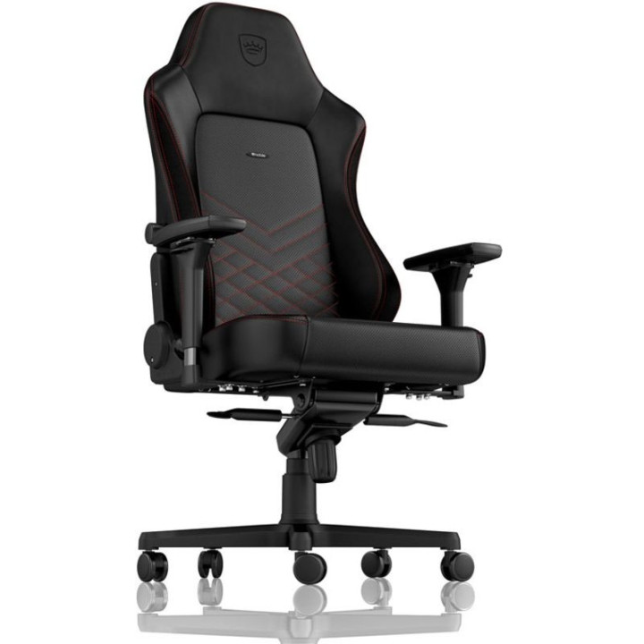 noblechairs Cadeira HERO PU Leather Preto / Vermelho [NBL-HRO-PU-BRD]