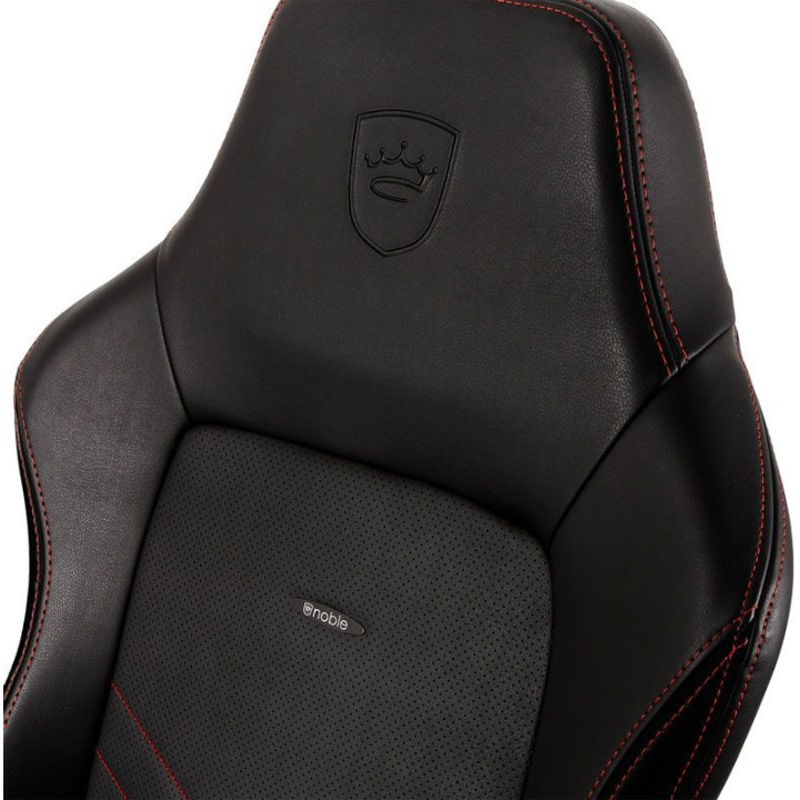 noblechairs Cadeira HERO PU Leather Preto / Vermelho [NBL-HRO-PU-BRD]