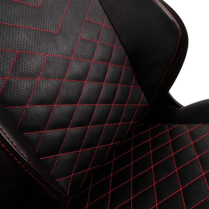 noblechairs Cadeira HERO PU Leather Preto / Vermelho [NBL-HRO-PU-BRD]