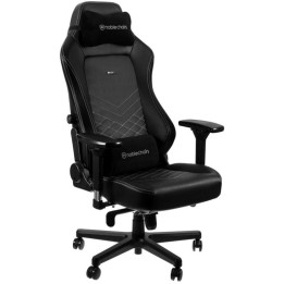 noblechairs Cadeira HERO PU Leather Preto / Branco Platina [NBL-HRO-PU-BPW]