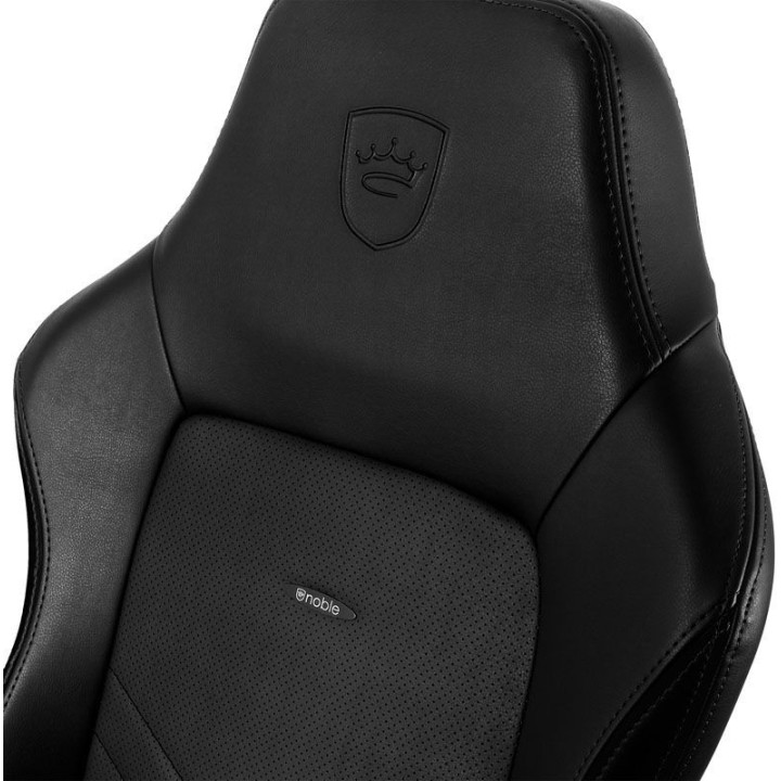 noblechairs Cadeira HERO PU Leather Preto / Dourado 
