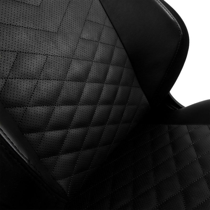 noblechairs Cadeira HERO PU Leather Preto / Dourado 