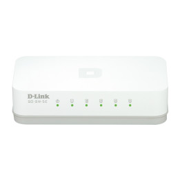 D-Link GO-SW-5E E comutador de rede Não-gerido Fast Ethernet (10 100) Branco