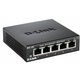 D-Link DES-105 Preto