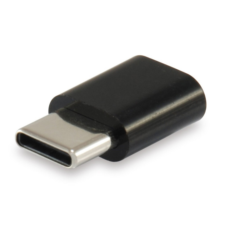 Equip 133472 cabo de interface adaptador de género USB C Micro USB B Preto