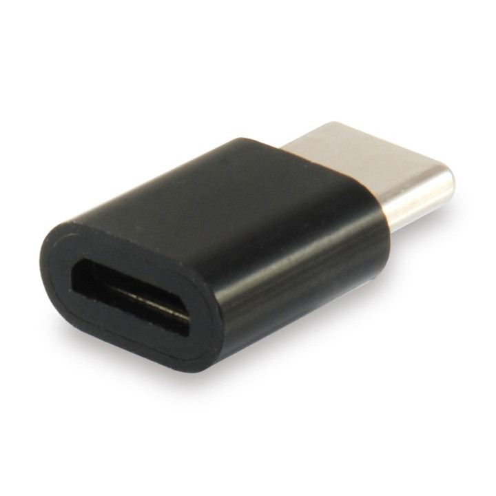 Equip 133472 cabo de interface adaptador de género USB C Micro USB B Preto