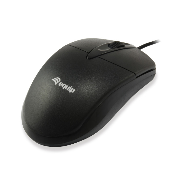 Equip 245102 rato USB Óptico 1000 DPI Ambidestro