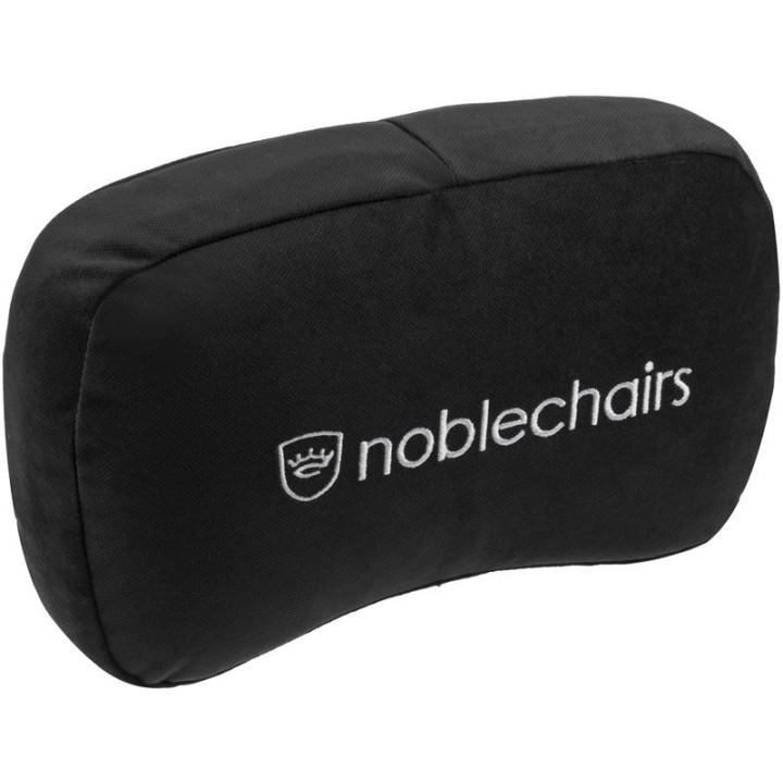 noblechairs Set de Almofadas Memory Foam Pretas 