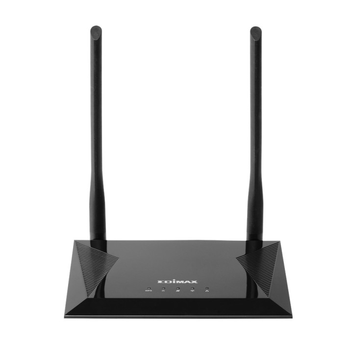 Edimax N300 router sem fios Single-band (2,4 GHz) Fast Ethernet Preto