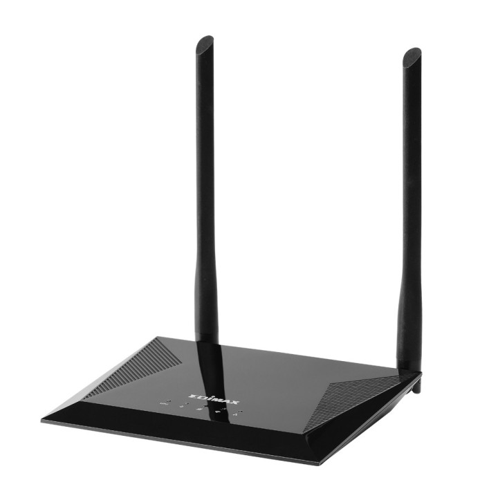Edimax N300 router sem fios Single-band (2,4 GHz) Fast Ethernet Preto
