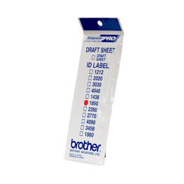 Brother ID1850 etiqueta para impressão