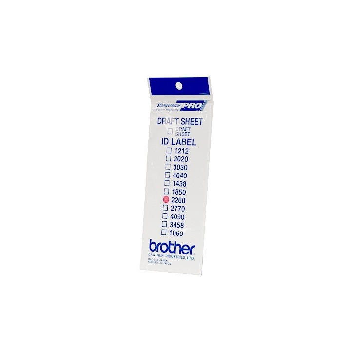 Brother ID2260 etiqueta para impressão