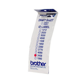Brother ID3458 etiqueta para impressão