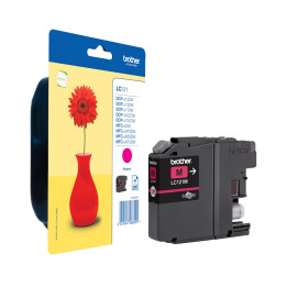 Brother LC-121M tinteiro Original Magenta 1 peça(s)