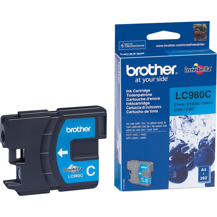 Brother LC-980C Original Ciano