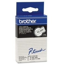 Brother TC-201 etiquetadora Preto sobre branco