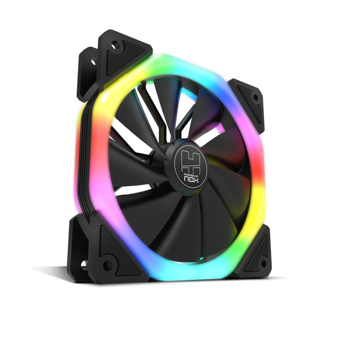 NOX S-Fan Pasta de computador Ventoinha 12 cm Preto