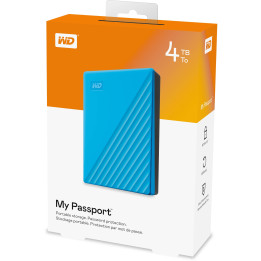 Western Digital My Passport disco externo 4000 GB Azul
