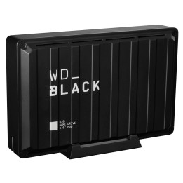Western Digital D10 disco externo 8000 GB Preto, Branco