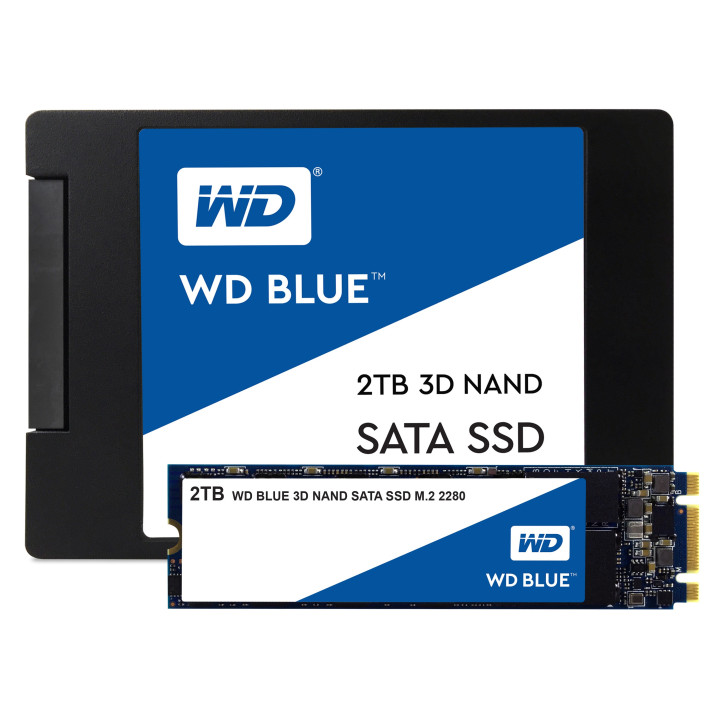 Western Digital Blue 3D 2.5" 2048 GB ATA serial III