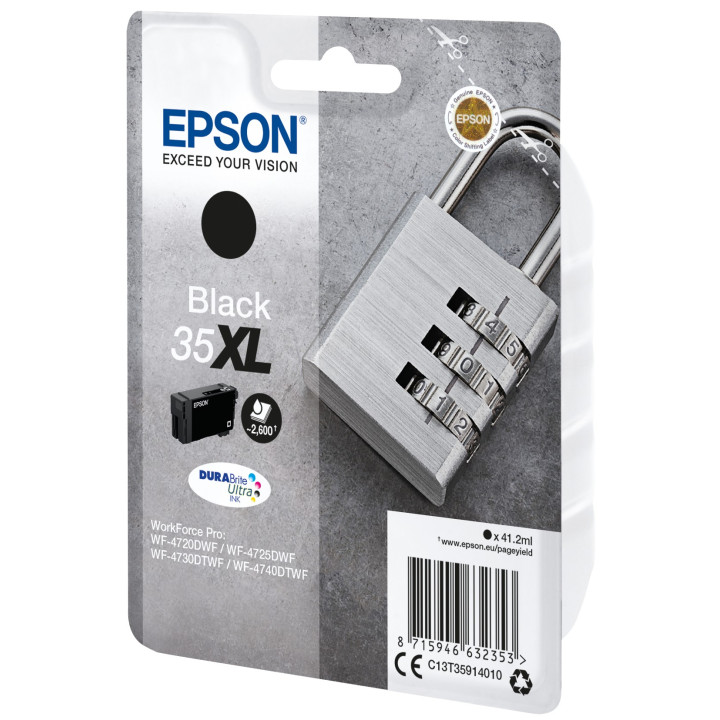 Epson Padlock C13T35914010 tinteiro Original Preto 1 peça(s)