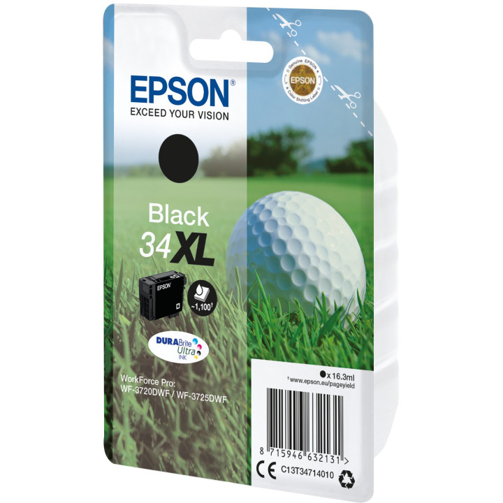 Epson Golf ball C13T34714010 tinteiro Original Preto 1 peça(s)