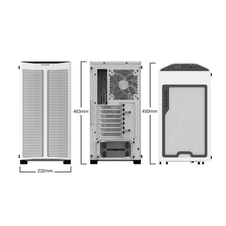 be quiet! Pure Base 500DX PC Branco