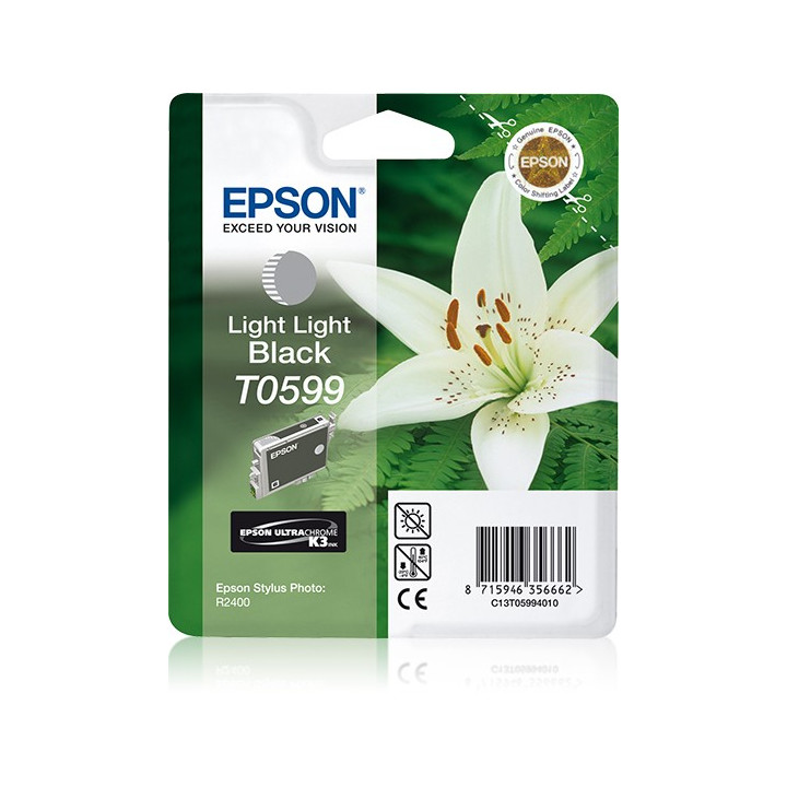 Epson Lily Tinteiro Cinzento Claro T0599 UltraChrome K3