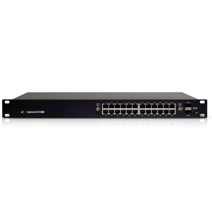 Ubiquiti Networks ES-24-250W comutador de rede Gerido L2 L3 Gigabit Ethernet (10 100 1000) Preto 1U Apoio Power over Ethernet