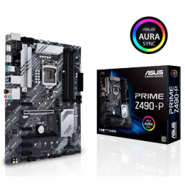 ASUS PRIME Z490-P placa mãe LGA 1200 ATX Intel Z490