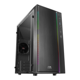 Mars Gaming MCM caixa para computador Mini Tower Preto