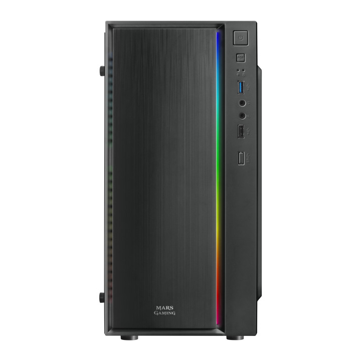 Mars Gaming MCM caixa para computador Mini Tower Preto