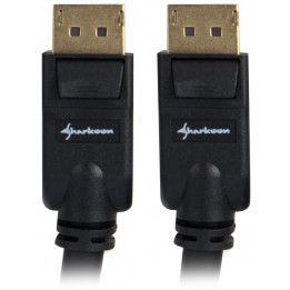 Sharkoon Displayport 1.3 Macho / Macho 3M Preto
