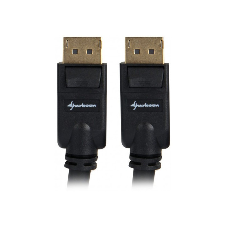 Sharkoon Displayport 1.3 Macho / Macho 3M Preto