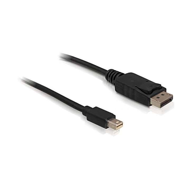 DeLOCK 1m Displayport Cable mini DisplayPort Preto