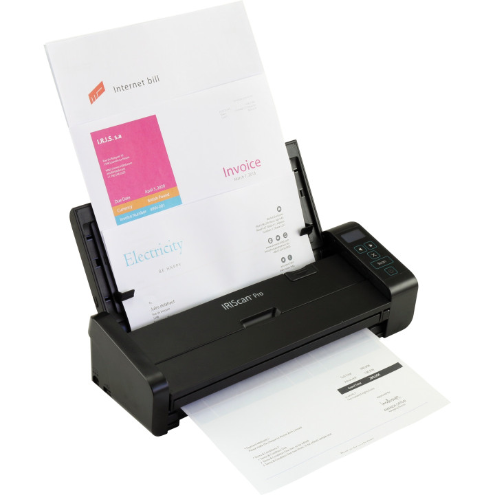 I.R.I.S. IRIScan Pro 5 600 x 600 DPI Scanner ADF Preto A4