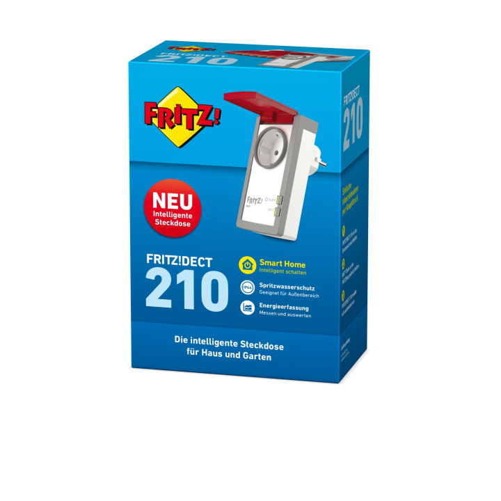 AVM FRITZ!DECT 210 tomada inteligente Branco 3450 W