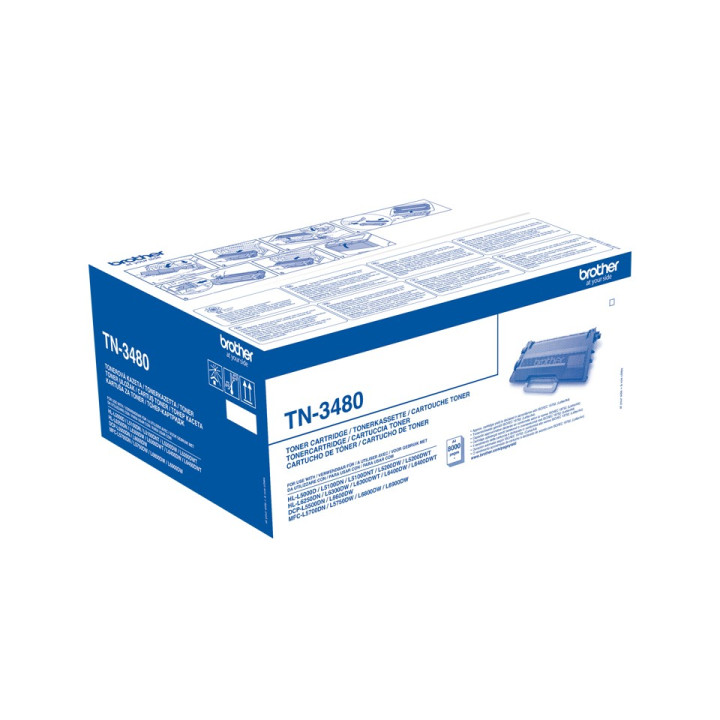 Brother TN-3480 tinteiro de toner Original Preto 1 unidade(s)