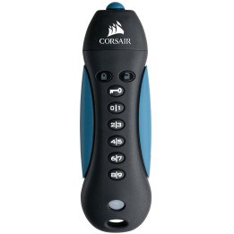 Corsair Padlock 3 64GB unidade de memória USB USB Type-A 3.2 Gen 1 (3.1 Gen 1) Preto, Azul