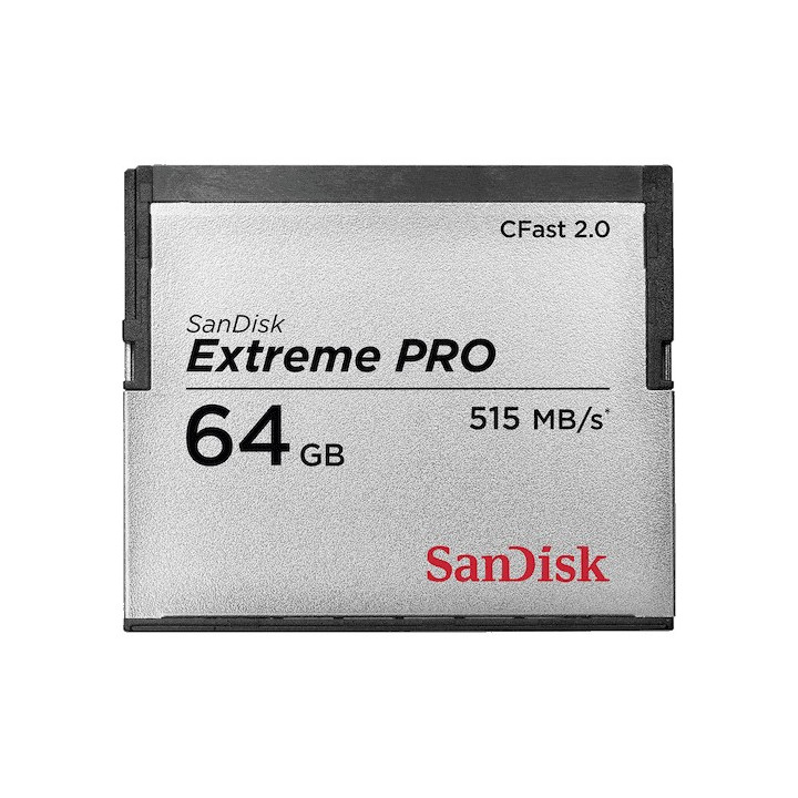 Sandisk 64GB Extreme Pro CFast 2.0 cartão de memória