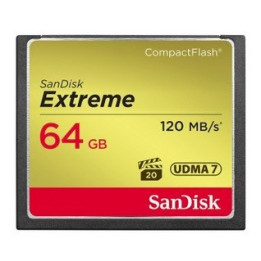 Sandisk CF Extreme 64GB cartão de memória Flash compacto